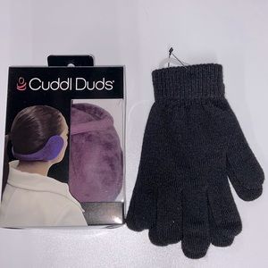 Alaska Cruise-Worthy! Comfy Ear Warmers & Magic Gloves Set